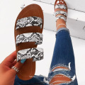 2020 Summer female woman shoes summer slippers women shoes ladies shoes strap  cross-border big size flat sandals slipper